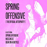 Spring Offensive afterparty poster